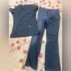 Women's Grey Scrub Set Cherokee